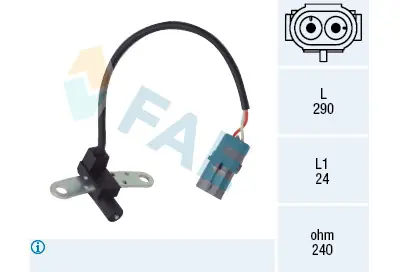 Generador de impulsos, cigüeñal FAE 79021 FAE 79.021 Envío Inmediato